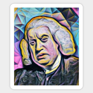 Samuel Johnson Portrait | Samuel Johnson Artwork 10 Sticker